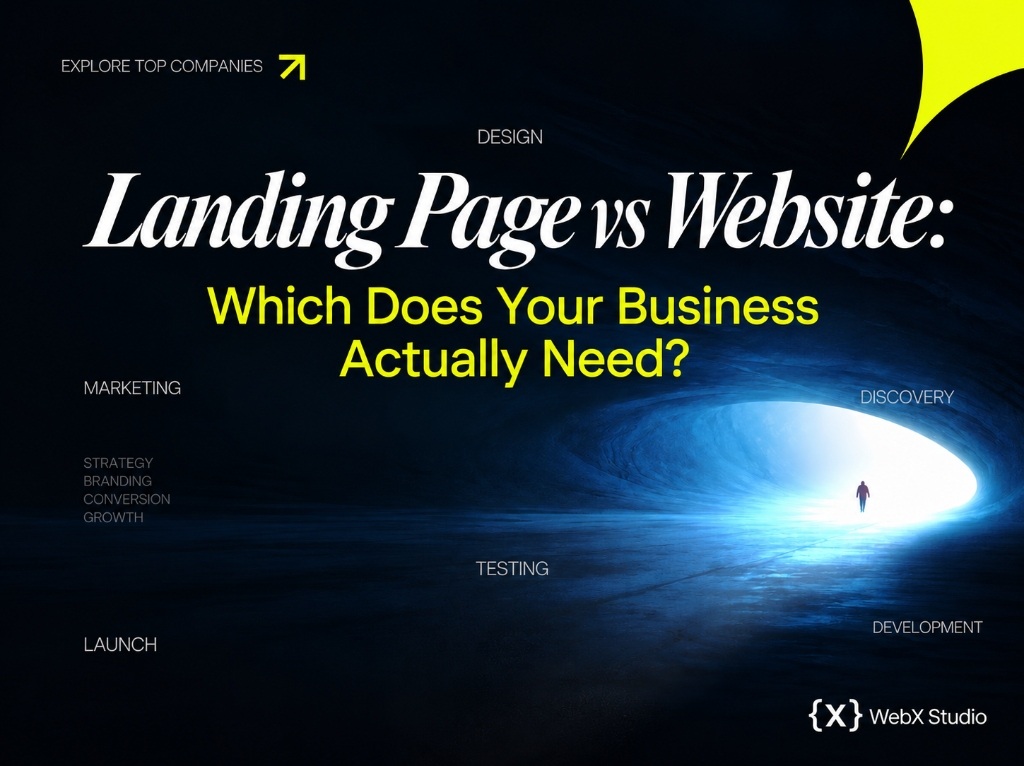 Landing Page vs Website thumbnail