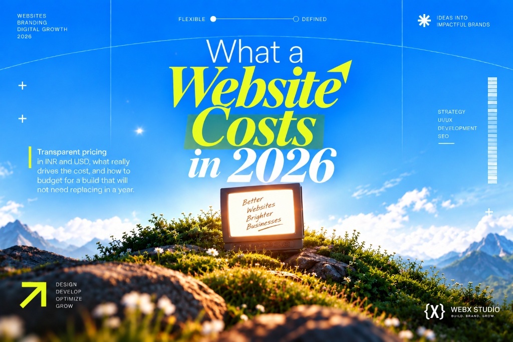 Guide to what a website costs in 2026